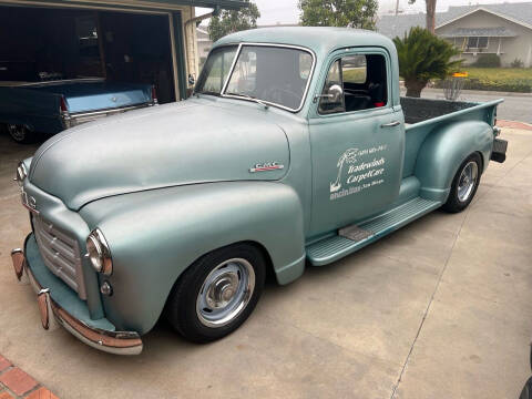 1952 GMC Pick Up Step Side for sale at HIGH-LINE MOTOR SPORTS in Brea CA