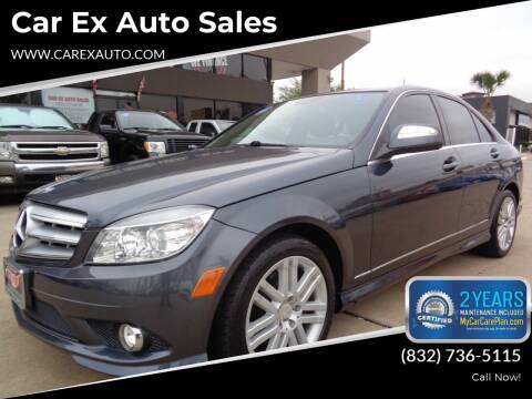 2008 Mercedes-Benz C-Class for sale at Car Ex Auto Sales in Houston TX