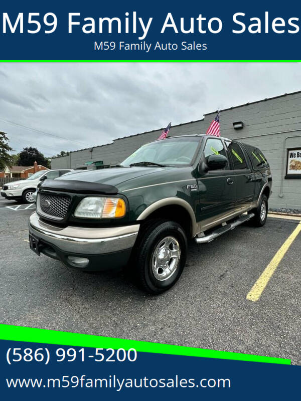 2002 Ford F-150 for sale at M59 Family Auto Sales in Utica MI