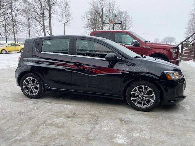 Black 2018 Chevrolet Sonic LT Auto LT Auto 4dr Hatchback 1