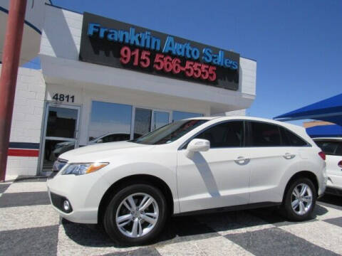 2014 Acura RDX for sale at Franklin Auto Sales in El Paso TX