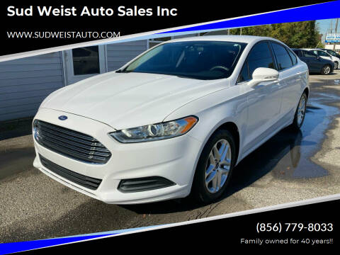 2014 Ford Fusion for sale at Sud Weist Auto Sales Inc in Maple Shade NJ