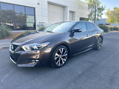 2016 Nissan Maxima for sale at Fairway Rent-A-Car Sales & Repairs in Las Vegas NV