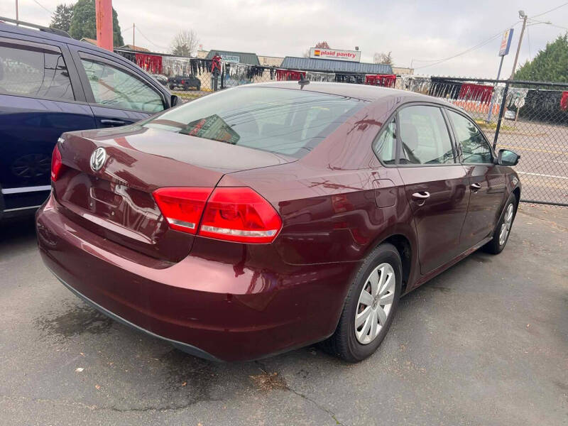 2013 Volkswagen Passat S PZEV