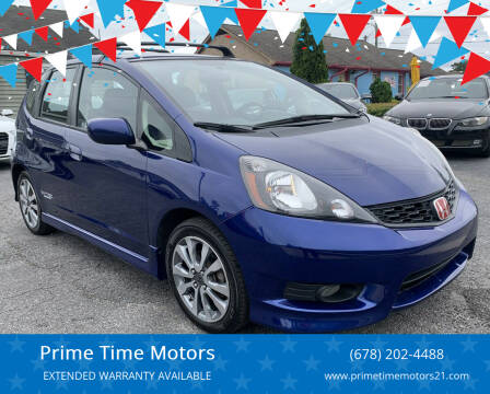 2013 Honda Fit for sale at Prime Time Motors in Marietta GA