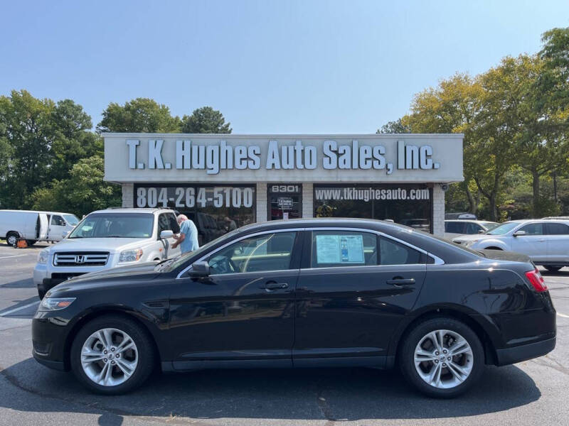 2017 Ford Taurus for sale at T.K. Hughes Auto Sales Inc. in Richmond VA