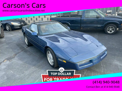 1989 Chevrolet Corvette for sale at Carson's Cars in Milwaukee WI