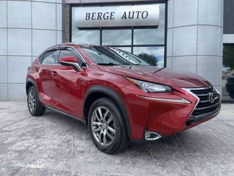 2016 Lexus NX 200t for sale at Berge Auto in Orem UT