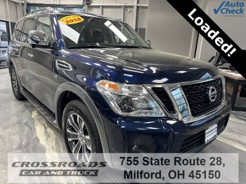 2018 Nissan Armada for sale at Crossroads Car & Truck in Milford OH