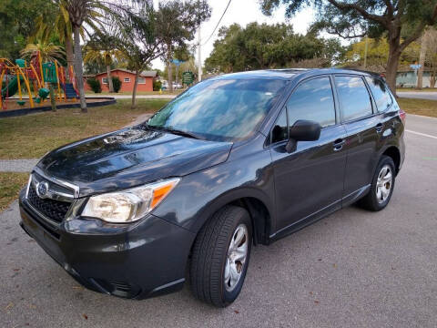 2016 Subaru Forester for sale at Noble Auto Sales in Englewood FL