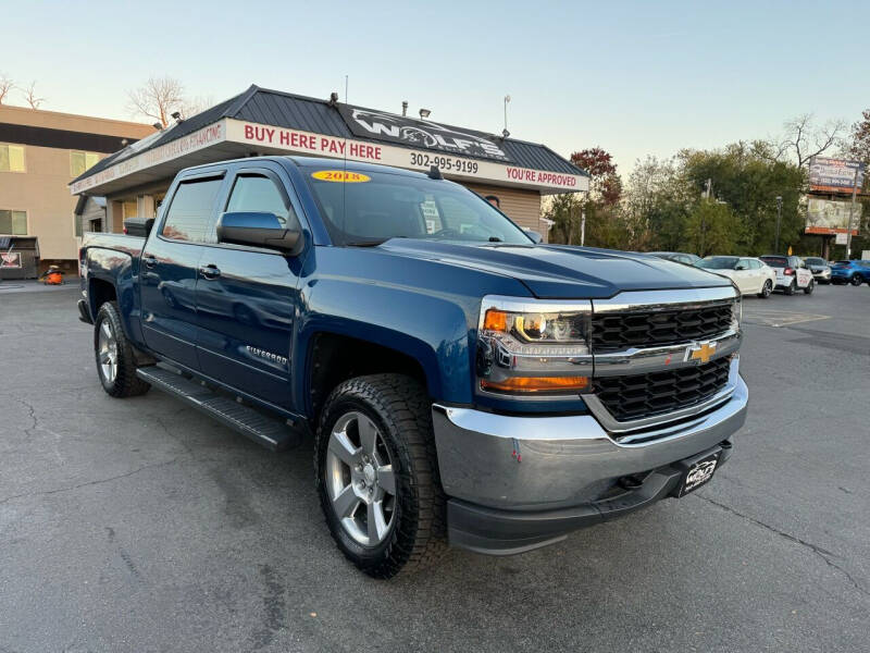 2018 Chevrolet Silverado 1500 for sale at WOLF'S ELITE AUTOS in Wilmington DE