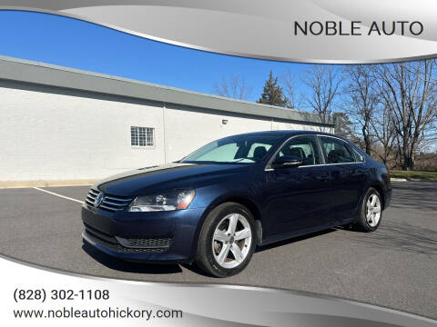 2012 Volkswagen Passat for sale at Noble Auto in Hickory NC