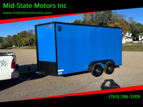 2023 POWER LINE CARGO 7X14 ENCLOSED TRAILER for sale at Mid-State Motors Inc in Rockford MN