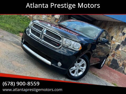 2013 Dodge Durango for sale at Atlanta Prestige Motors in Decatur GA