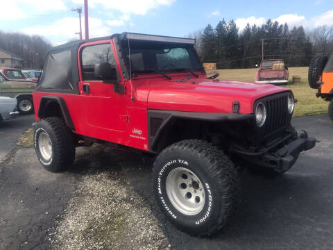 Jeep Wrangler For Sale in Lowellville, OH - FIREBALL MOTORS LLC