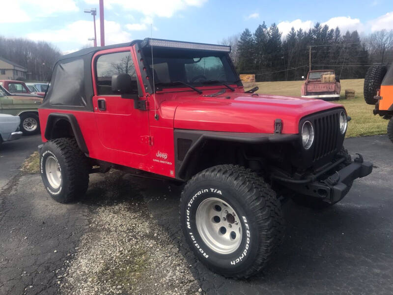 2004 Jeep Wrangler for sale at FIREBALL MOTORS LLC in Lowellville OH