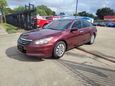 2012 Honda Accord for sale at Newsed Auto in Houston TX