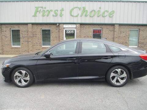 2018 Honda Accord for sale at First Choice Auto in Greenville SC