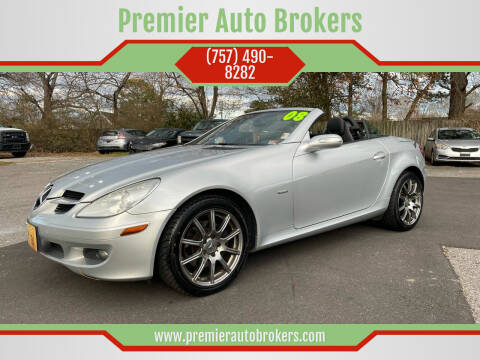 2008 Mercedes-Benz SLK for sale at Premier Auto Brokers in Virginia Beach VA