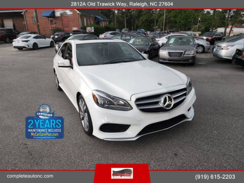 2014 Mercedes-Benz E-Class for sale at Complete Auto Center , Inc in Raleigh NC