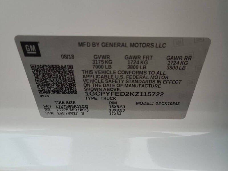 2019 Chevrolet Silverado 1500