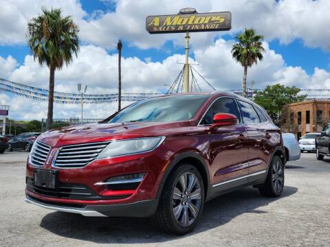 2016 Lincoln MKC for sale at A MOTORS SALES AND FINANCE in San Antonio TX