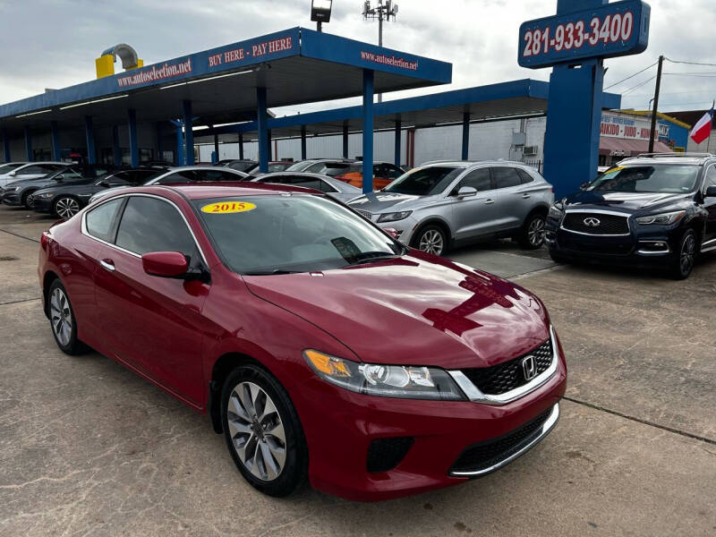 2015 Honda Accord for sale at Auto Selection of Houston in Houston TX