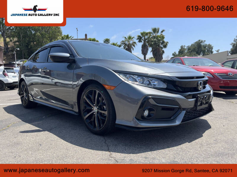 2021 Honda Civic for sale at Japanese Auto Gallery Inc in Santee CA