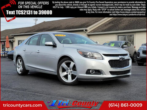 2014 Chevrolet Malibu for sale at Tri-County Pre-Owned Superstore in Reynoldsburg OH