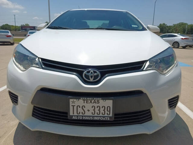 2016 Toyota Corolla for sale at Auto Haus Imports in Grand Prairie, TX