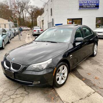 2009 BMW 5 Series for sale at Best Choice Auto Sales in Virginia Beach VA