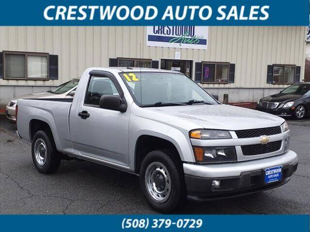 2012 Chevrolet Colorado for sale at Crestwood Auto Sales in Swansea MA