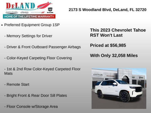 2023 Chevrolet Tahoe RST