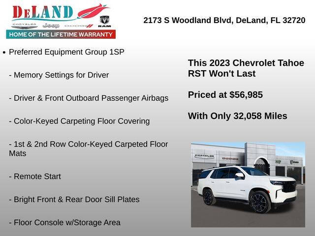 2023 Chevrolet Tahoe RST