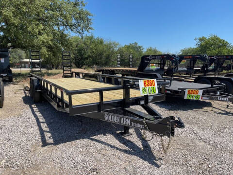 2023 GOLDEN ARM - Equipment / Utility Trailer  for sale at LJD Sales in Lampasas TX