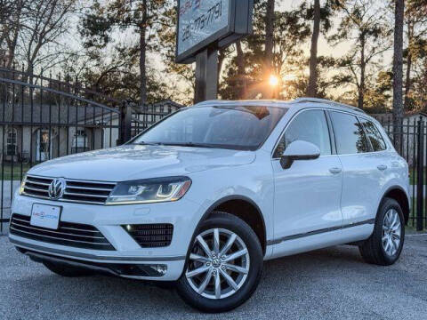2016 Volkswagen Touareg for sale at Euro 2 Motors in Spring TX