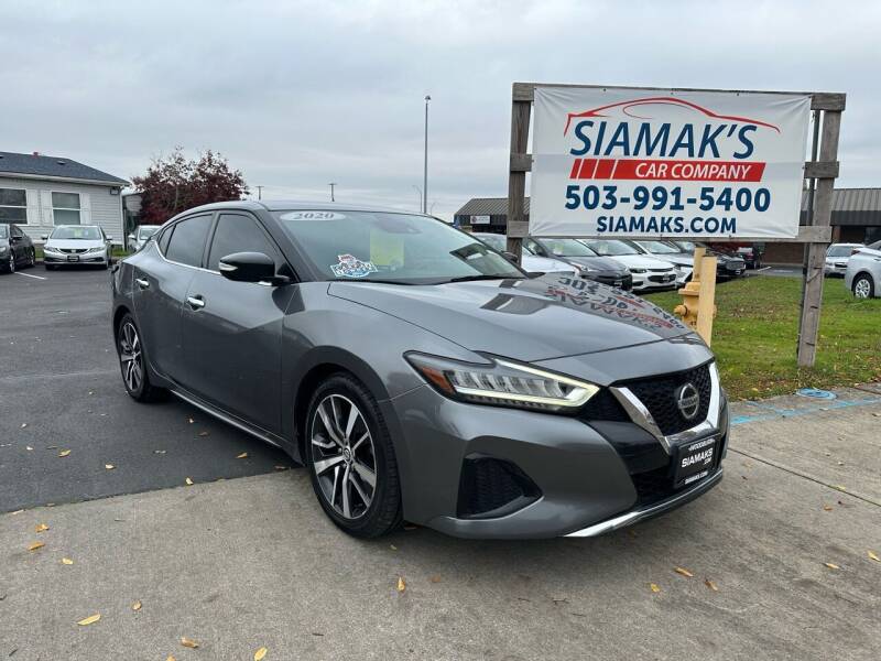 2020 Nissan Maxima for sale at Siamak's Car Company llc in Woodburn OR