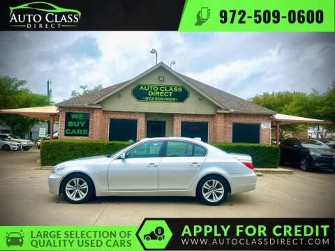 2009 BMW 5 Series for sale at Auto Class Direct in Plano TX
