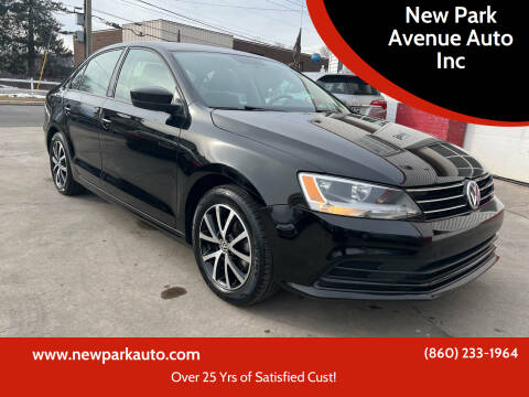 2016 Volkswagen Jetta for sale at New Park Avenue Auto Inc in Hartford CT