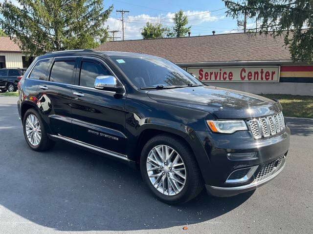 2017 Jeep Grand Cherokee Summit