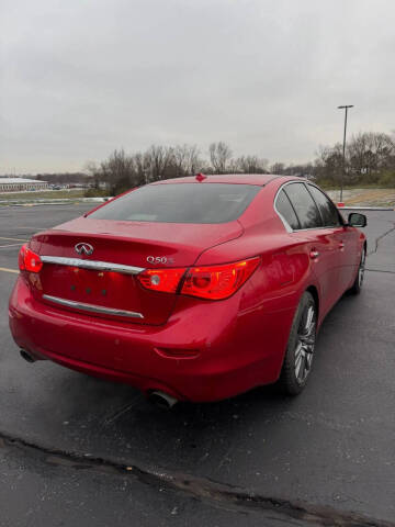 2017 Infiniti Q50 Red Sport 400