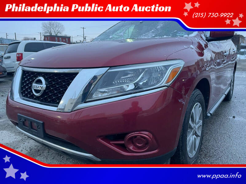 2014 Nissan Pathfinder for sale at Philadelphia Public Auto Auction in Philadelphia PA
