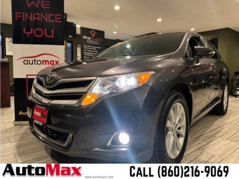 2014 Toyota Venza for sale at AutoMax in West Hartford CT