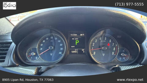 2014 Maserati GranTurismo