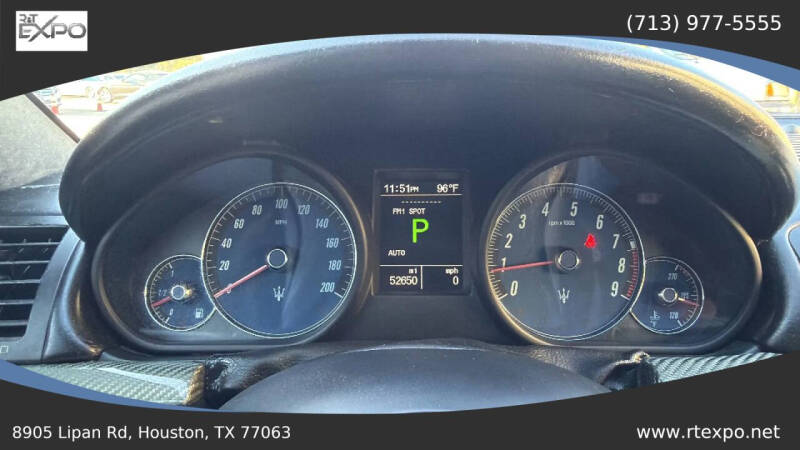 2014 Maserati GranTurismo