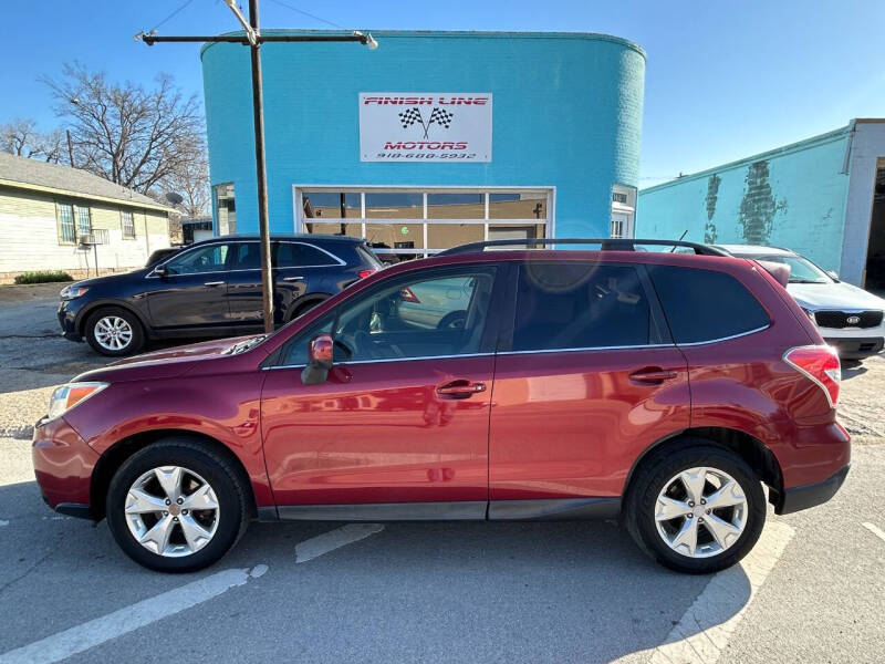 2015 Subaru Forester for sale at Finish Line Motors in Tulsa OK