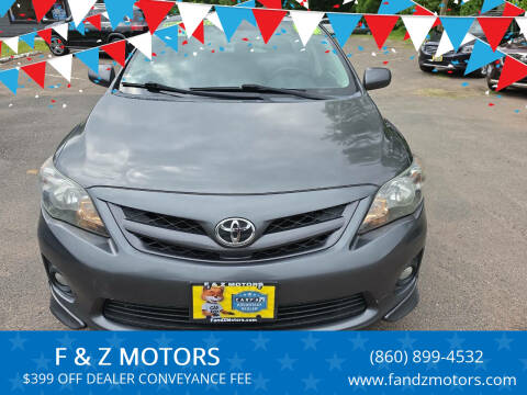 2012 Toyota Corolla S