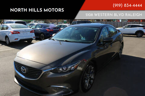 2016 Mazda MAZDA6 for sale at NORTH HILLS MOTORS in Raleigh NC