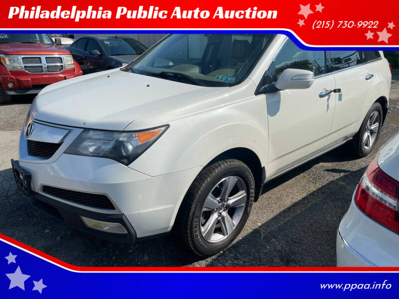 2013 Acura MDX for sale at Philadelphia Public Auto Auction in Philadelphia PA