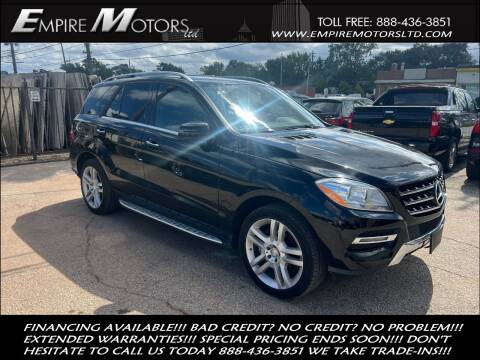 2013 Mercedes-Benz M-Class for sale at Empire Motors LTD in Cleveland OH
